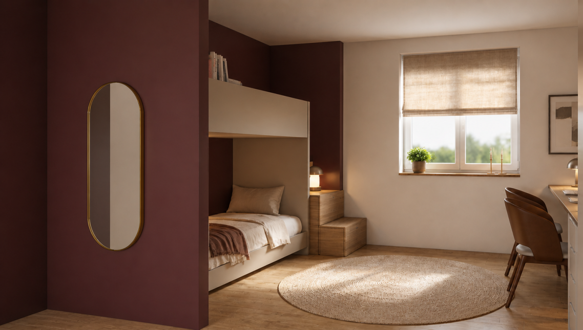 conception chambre pour 2 enfants